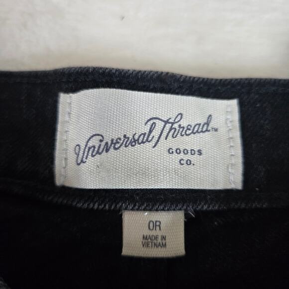 Universal Thread Mid Rise 90s Baggy bedazzled Jeans womens 0R 0640 - Picture 4 of 14